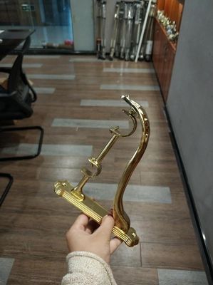 28/19mm Abs haakt de Muur van China Mate Adjustable Pole Curtain Rod van Gordijnsteunen de Steun van het ALUMINIUMijzer vast