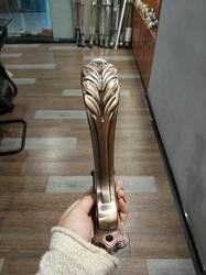 28/19mm Abs haakt de Muur van China Mate Adjustable Pole Curtain Rod van Gordijnsteunen de Steun van het ALUMINIUMijzer vast