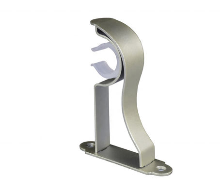 De dubbele Steun van U van Rod Hardware Channel van de Plafond Dubbele Gordijngevel