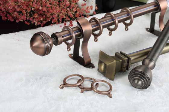 Decoratief Modern Gordijn Rod Rings 28mm met het Galvaniseren Neveloppervlakte