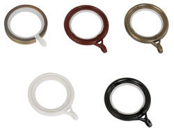 Decoratief Modern Gordijn Rod Rings 28mm met het Galvaniseren Neveloppervlakte