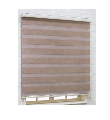 Hoteltype van het aluminiumlatje 610gsm Gordijnen 60mm Anti Uvpvc-Polyestermateriaal