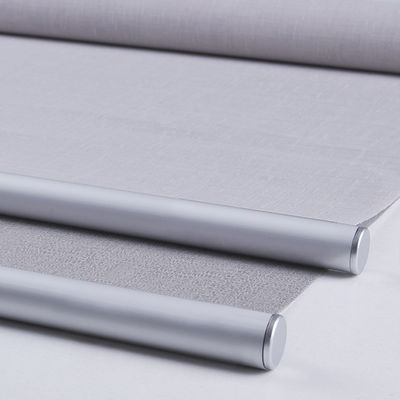 Handoem van het Bureauvensters van Stoffen Moderne Grey Roller Blinds For Indoor ODM