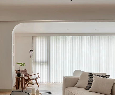 Elektrische van het Patroonmorden van Venster Verticale Zonneblinden Horizontale de Luxestijl