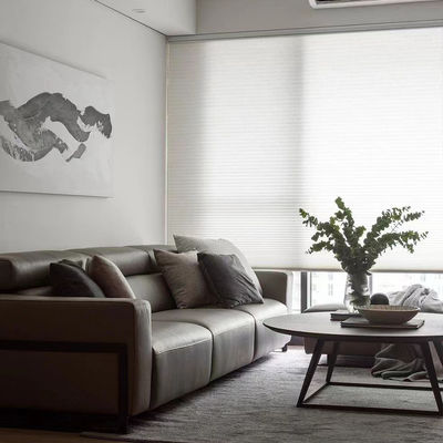 De Honingraatzonneblinden van de polyester Materiële Douane Automatisch voor Decoratie