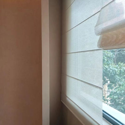 De horizontale Slaapkamer van Patroon Elektrische Roman Shades For Living Room