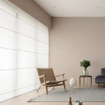 De horizontale Slaapkamer van Patroon Elektrische Roman Shades For Living Room