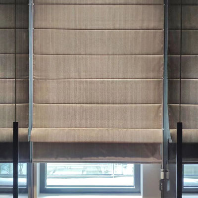 Horizontaal Slim Vouwgordijnen Manual Control voor Woonkamer