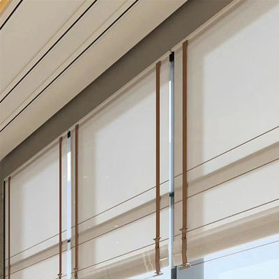 Slim Handroman shades, Horizontaal Roman Curtains For Bedroom