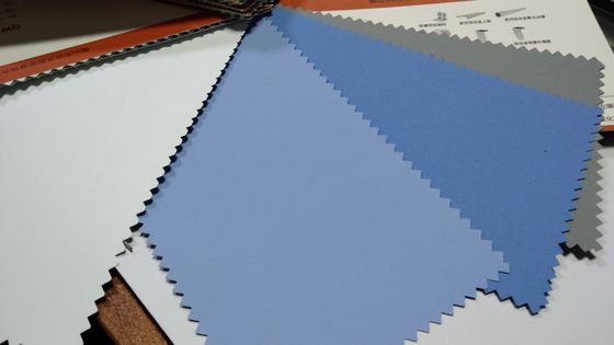 100% open Rate Manual Roller Shutter Multicolor bedekte Lichtblauw met een laag