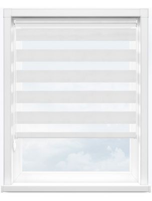 Van de de Keukenbadkamers van het elektriciteitspannebureau van de Rolzonneblinden het Gestreepte Dubbele Horizontale Patroon