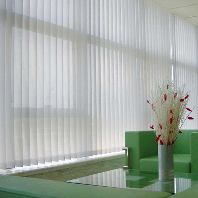 Het elektrische van de het vloer-aan-Plafond van de de Zonneblindenwoonkamer van het Droomgordijn Verticale Verticale Verticale Witte Gordijn Vensterelektriciteitspanne