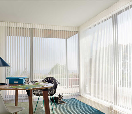 Elektrische Verticale Zonneblinden, Droomzonneblinden die, Verticale Zonneblinden, Zon, Woonkamer, Balkon, Bureau in de schaduw stellen